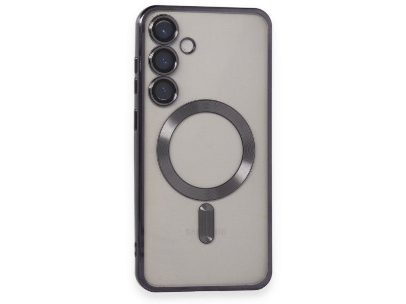 Newface Samsung Galaxy S24 Plus Kılıf Kross Magneticsafe Kapak - Mor