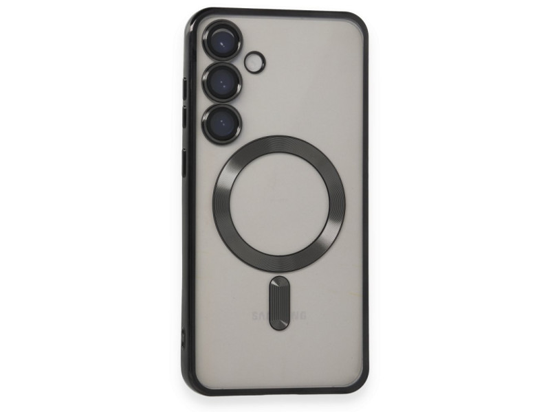 Newface Samsung Galaxy S24 Plus Kılıf Kross Magneticsafe Kapak - Siyah