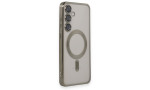 Newface Samsung Galaxy S24 Plus Kılıf Kross Magneticsafe Kapak - Titan Gri