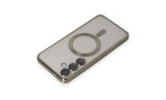 Newface Samsung Galaxy S24 Plus Kılıf Kross Magneticsafe Kapak - Titan Gri