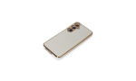 Newface Samsung Galaxy S24 Plus Kılıf Volet Silikon - Beyaz