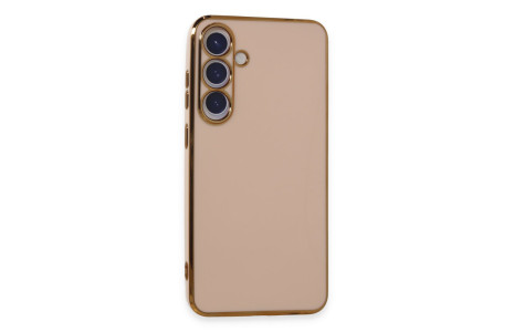 Newface Samsung Galaxy S24 Plus Kılıf Volet Silikon - Pembe