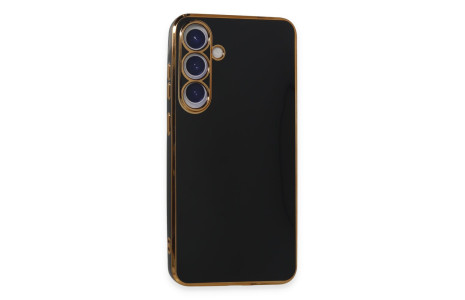Newface Samsung Galaxy S24 Plus Kılıf Volet Silikon - Siyah