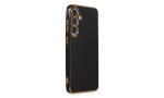 Newface Samsung Galaxy S24 Plus Kılıf Volet Silikon - Siyah
