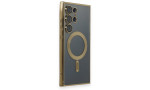 Newface Samsung Galaxy S24 Ultra Kılıf Kross Magneticsafe Kapak - Gold