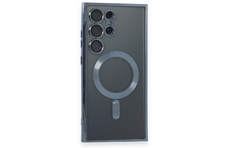 Newface Samsung Galaxy S24 Ultra Kılıf Kross Magneticsafe Kapak - Sierra Blue