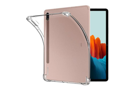 Newface Samsung Galaxy X700 Tab S8 11 Kılıf Anti Şeffaf Tablet Silikon - Şeffaf