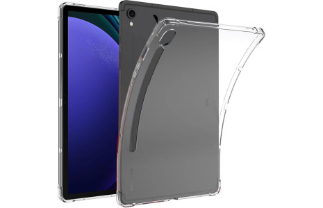 Newface Samsung Galaxy X710 Tab S9 11 Kılıf Anti Şeffaf Tablet Silikon - Şeffaf