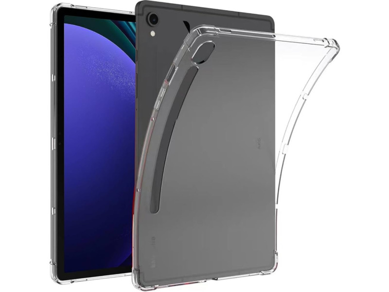 Newface Samsung Galaxy X710 Tab S9 11 Kılıf Anti Şeffaf Tablet Silikon - Şeffaf