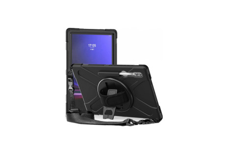 Newface Samsung Galaxy X910 Tab S9 Ultra 14.6 Kılıf Amazing Tablet Kapak - Siyah