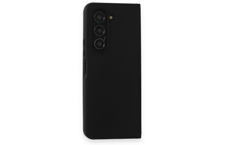Newface Samsung Galaxy Z Fold 5 Kılıf Blur Fold Kapak - Mat Siyah