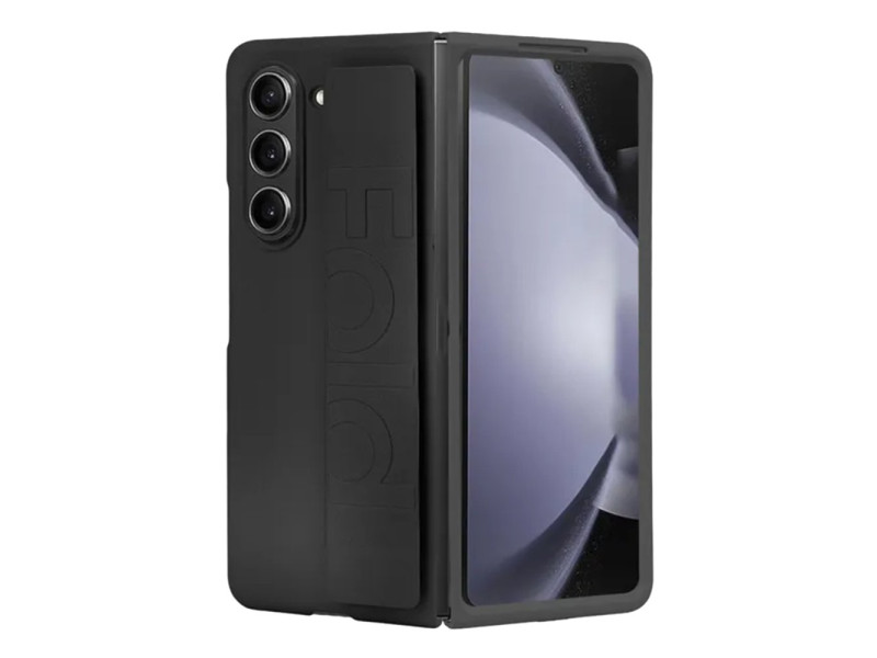 Newface Samsung Galaxy Z Fold 5 Kılıf Data Kapak - Siyah