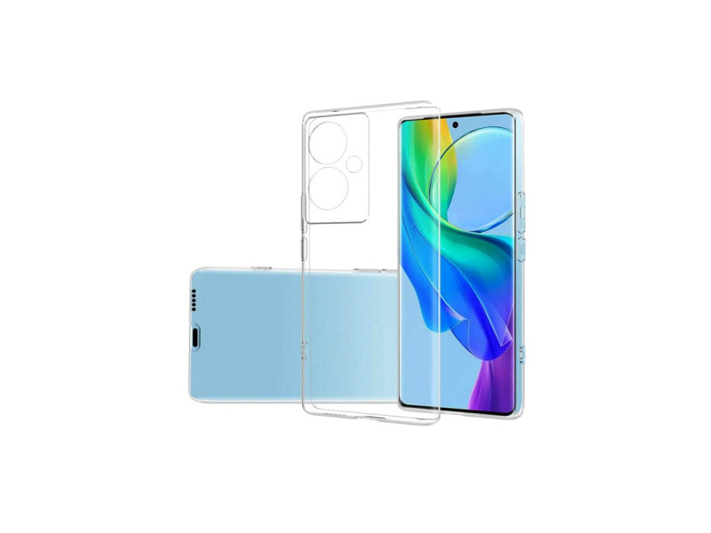 Newface Vivo V29 Lite Kılıf Lüx Şeffaf Silikon