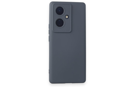 Newface Vivo V29 Lite Kılıf Nano içi Kadife Silikon - Gri