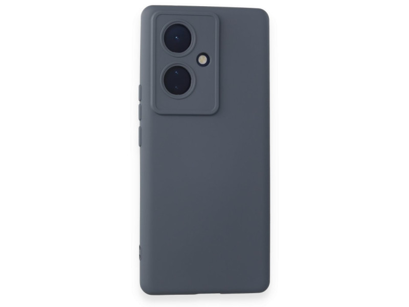 Newface Vivo V29 Lite Kılıf Nano içi Kadife Silikon - Gri