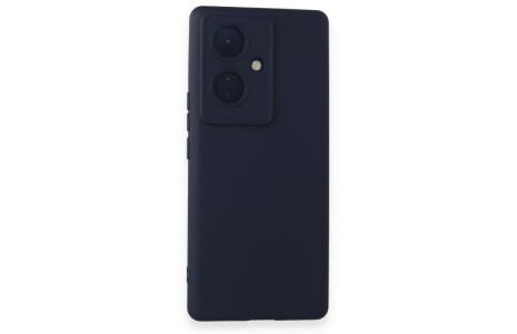 Newface Vivo V29 Lite Kılıf Nano içi Kadife Silikon - Lacivert