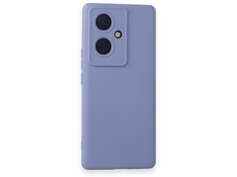 Newface Vivo V29 Lite Kılıf Nano içi Kadife Silikon - Lila