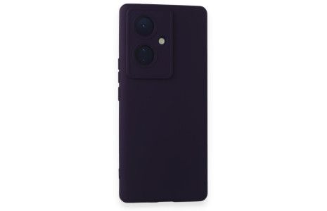 Newface Vivo V29 Lite Kılıf Nano içi Kadife Silikon - Mor