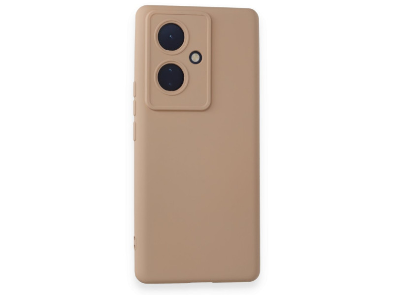 Newface Vivo V29 Lite Kılıf Nano içi Kadife Silikon - Pudra