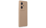 Newface Vivo V29 Lite Kılıf Nano içi Kadife Silikon - Pudra