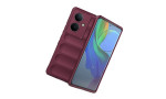 Newface Vivo V29 Lite Kılıf Optimum Silikon - Bordo