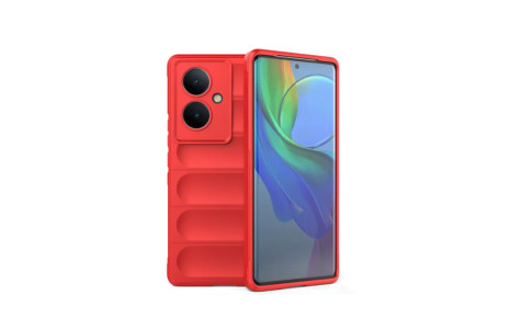 Newface Vivo V29 Lite Kılıf Optimum Silikon - Kırmızı
