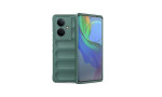 Newface Vivo V29 Lite Kılıf Optimum Silikon - Koyu Yeşil