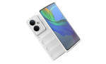 Newface Vivo V29 Lite Kılıf Optimum Silikon - Krem