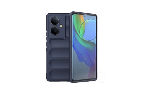 Newface Vivo V29 Lite Kılıf Optimum Silikon - Lacivert