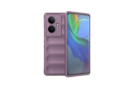 Newface Vivo V29 Lite Kılıf Optimum Silikon - Mor