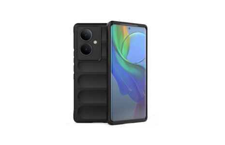 Newface Vivo V29 Lite Kılıf Optimum Silikon - Siyah