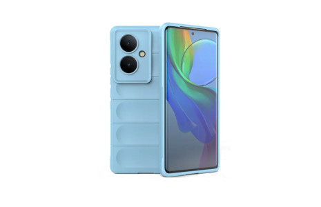 Newface Vivo V29 Lite Kılıf Optimum Silikon - Sky Blue