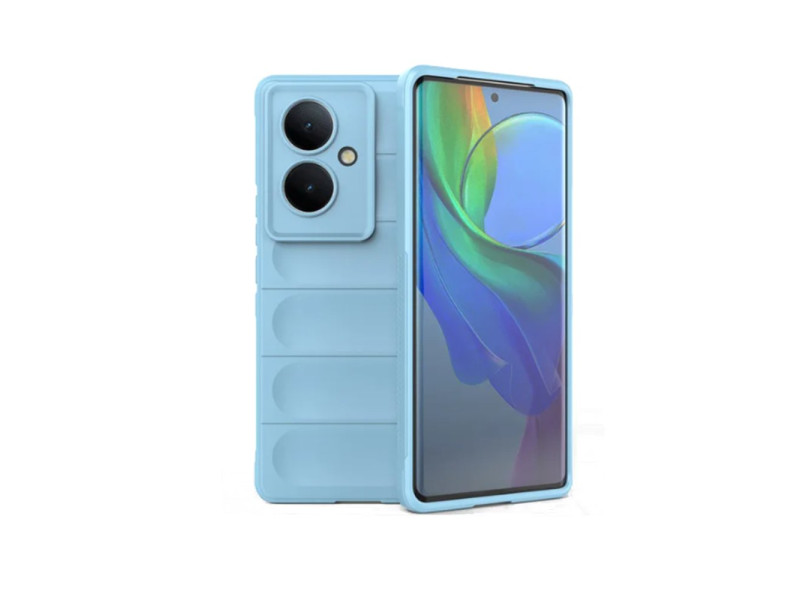 Newface Vivo V29 Lite Kılıf Optimum Silikon - Sky Blue