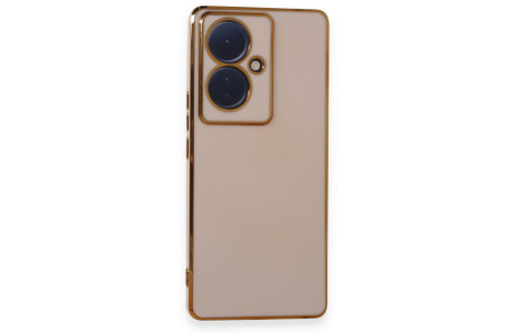 Newface Vivo V29 Lite Kılıf Volet Silikon - Pembe