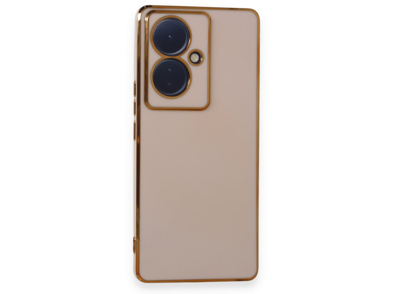 Newface Vivo V29 Lite Kılıf Volet Silikon - Pembe
