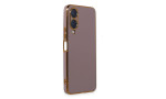 Newface Vivo Y17S Kılıf Volet Silikon - Mor