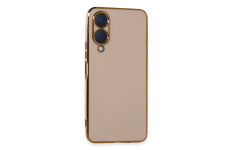 Newface Vivo Y17S Kılıf Volet Silikon - Pembe
