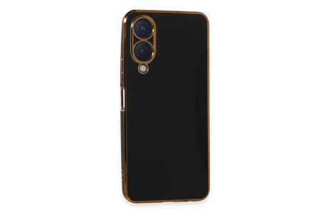 Newface Vivo Y17S Kılıf Volet Silikon - Siyah