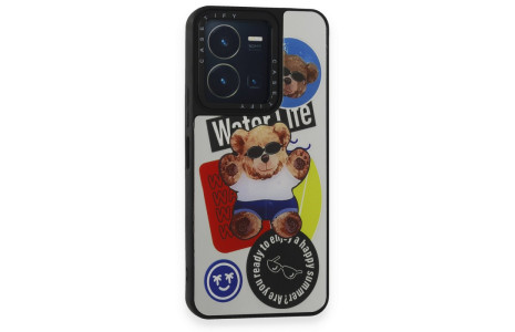 Newface Vivo Y22S Kılıf Mirror Desenli Kapak - Mirror - 14