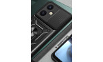 Newface Vivo Y27 Kılıf Pars Lens Yüzüklü Silikon - Gold