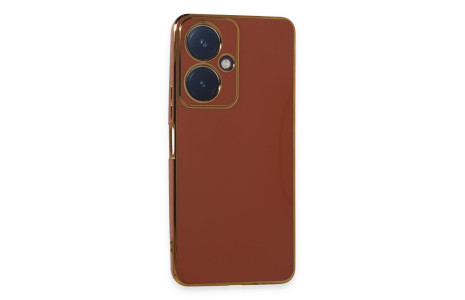 Newface Vivo Y27 Kılıf Volet Silikon - Kırmızı