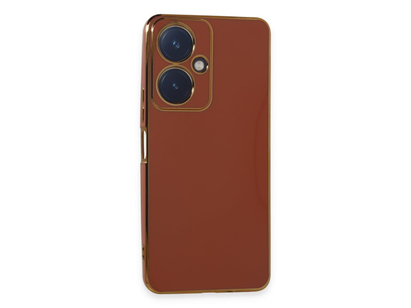 Newface Vivo Y27 Kılıf Volet Silikon - Kırmızı