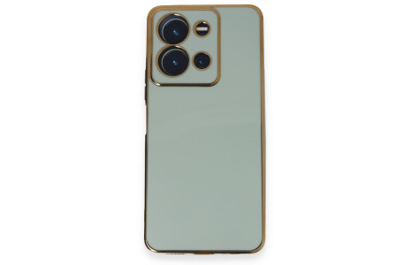 Newface Vivo Y36 Kılıf Volet Silikon - Açık Yeşil