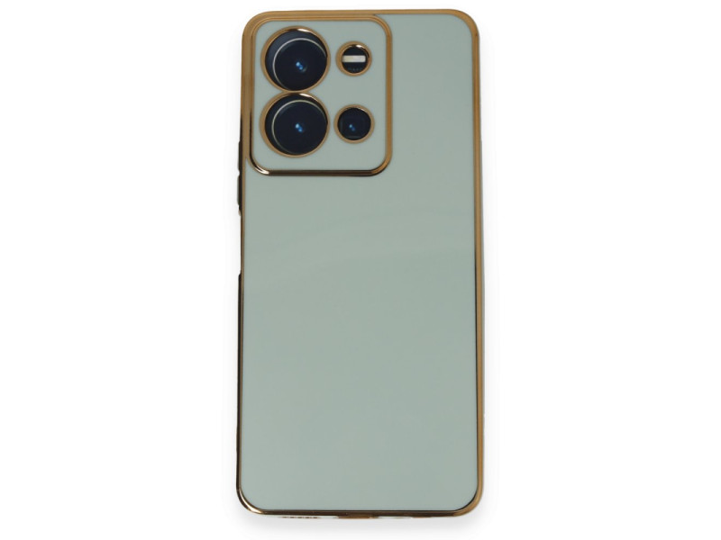 Newface Vivo Y36 Kılıf Volet Silikon - Açık Yeşil