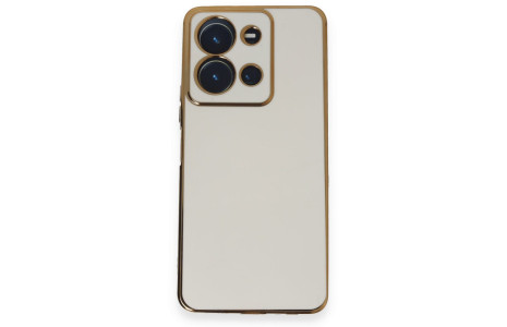 Newface Vivo Y36 Kılıf Volet Silikon - Beyaz