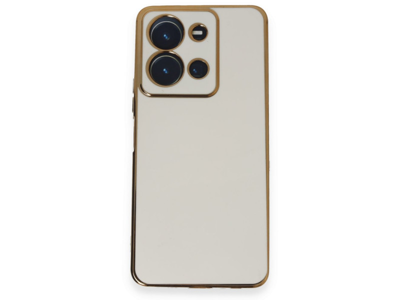 Newface Vivo Y36 Kılıf Volet Silikon - Beyaz