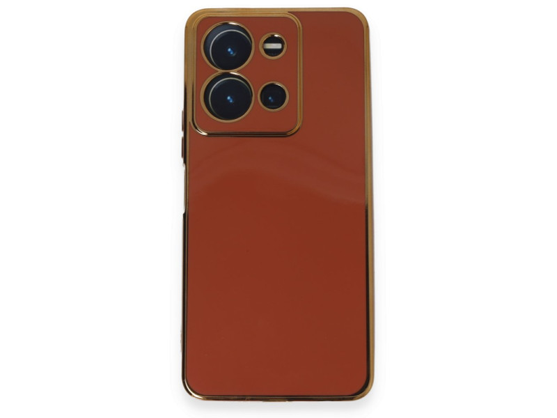 Newface Vivo Y36 Kılıf Volet Silikon - Kırmızı