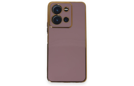 Newface Vivo Y36 Kılıf Volet Silikon - Mor