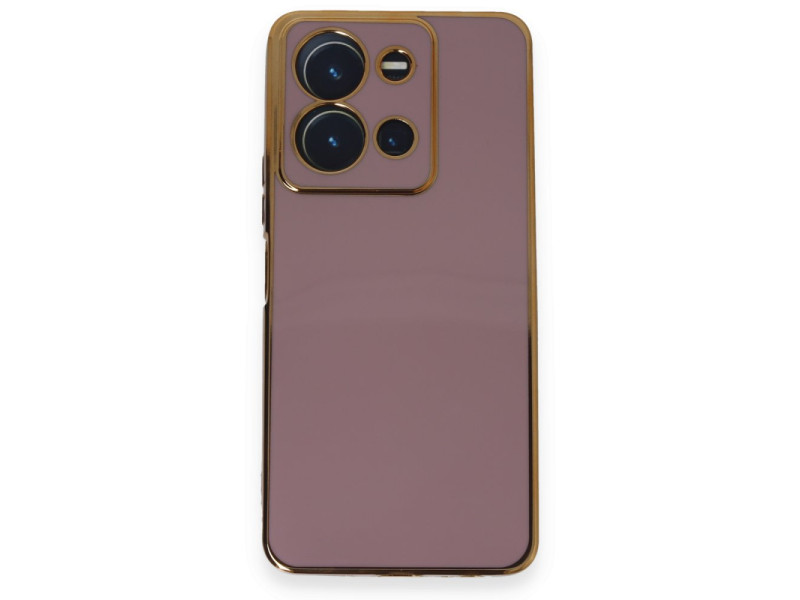 Newface Vivo Y36 Kılıf Volet Silikon - Mor