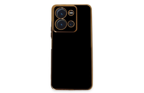 Newface Vivo Y36 Kılıf Volet Silikon - Siyah